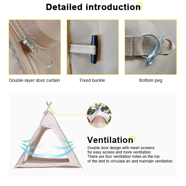 Просторные палаточные палатки на открытом воздухе палаточные палаточные палатки для пикника с двойными дверями