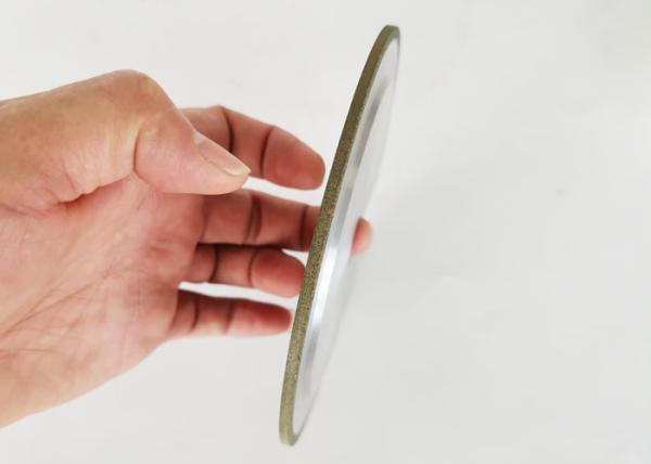 14A1 150mm*6.35mm*3mm*3mm*20mm D80/100/eficiência de moedura alta ligada das rodas de moedura diamante da resina