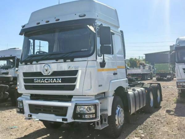 Camión volquete SHACMAN F3000 6X4 430HP para trabajo pesado, cabina doble litera
