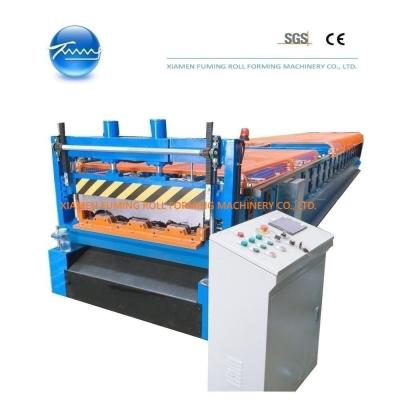 GI Floor Decking Roll Forming Machine High Precision Industrial