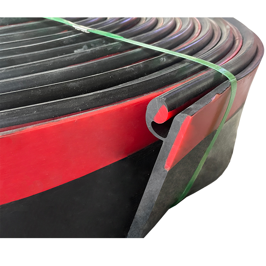 Polyurethane Rubber Double Lips Conveyor Skirt Board