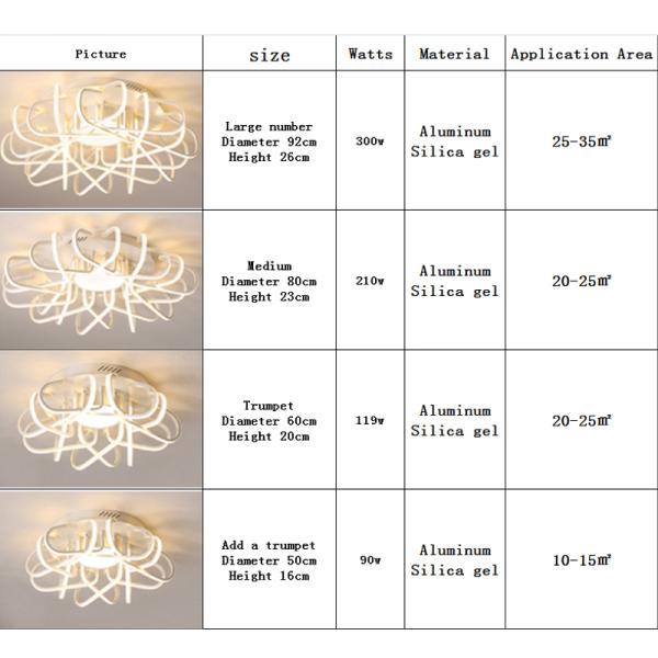 Black Acrylic ceiling light fixtures for Indoor home Lighting Fitting (WH-MA-87)