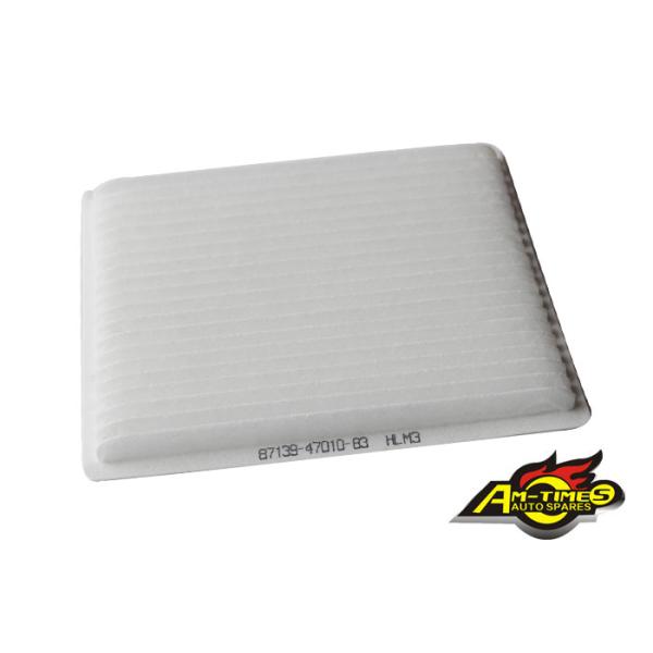 Pleated - Paper Panel Auto Cabin Air Filter , Toyota Cabin Filter 87139-47010-83 87139-28010