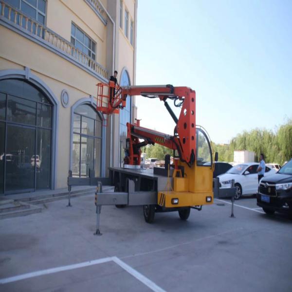Самоходным установленная трейлером система управления PLC подъема автотелескопической вышки