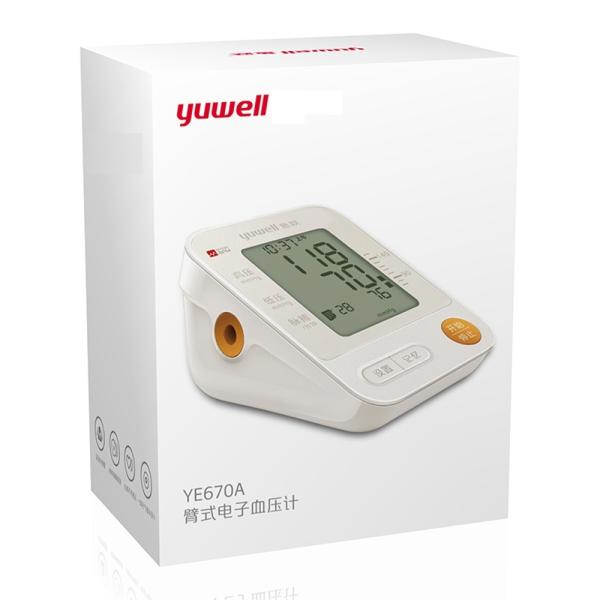YUWELL Automatic digital blood pressure monitor for measure blood pressure and pulse