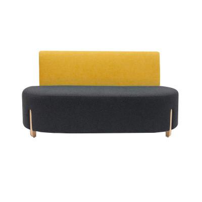 Contemporary Living room sofa Single Double color Card Seat Modern Sectional Couches