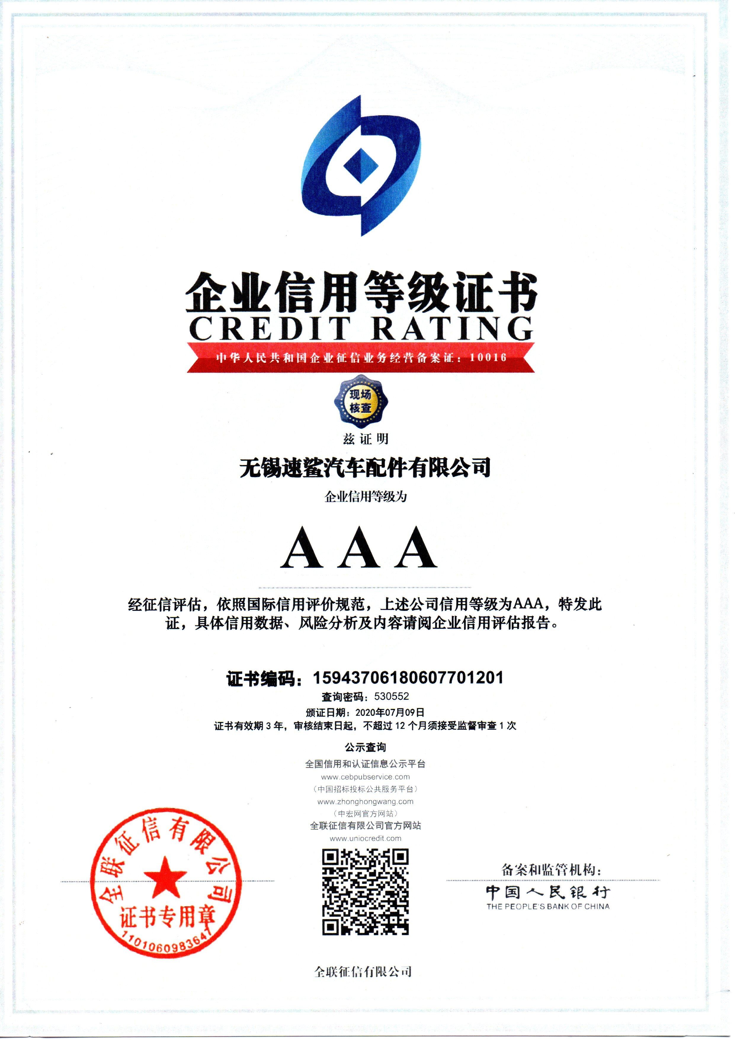 Euforte  Enterprises (China) Limited Certifications