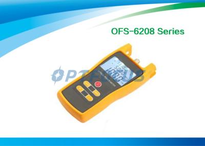 Adaptador óptico da C.A. das baterias da fonte luminosa 295g 1.5V de ferramenta de teste da fibra OFS-6208