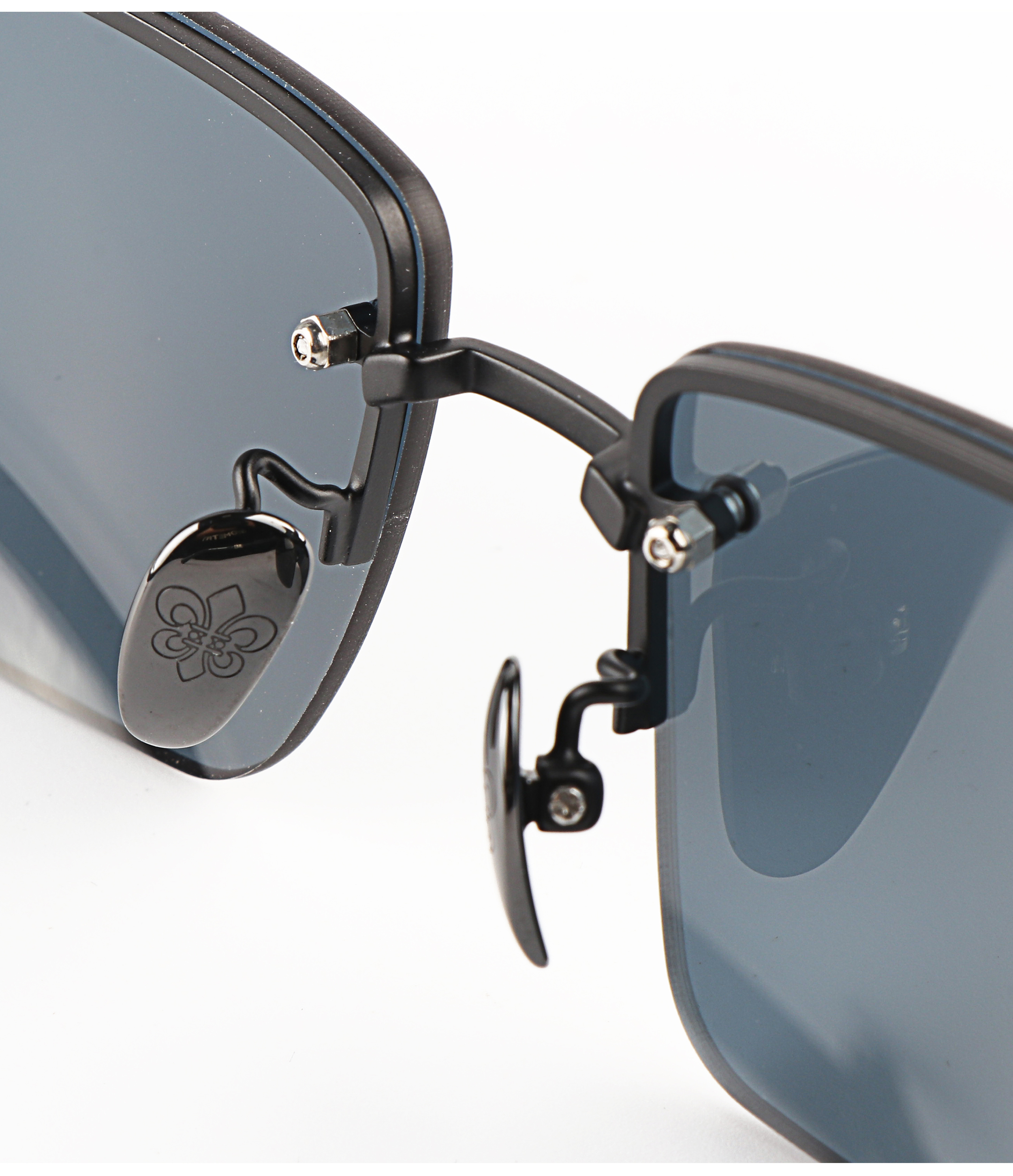 Light Custom Manufacturer Trendy 2025 Borderless Square Top Brands protection Big Ladies High Quality Sunglasses Frame for Men