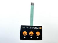 Matriz 3*5 Borda em relevo Interruptor tátil momentâneo com alta eficácia