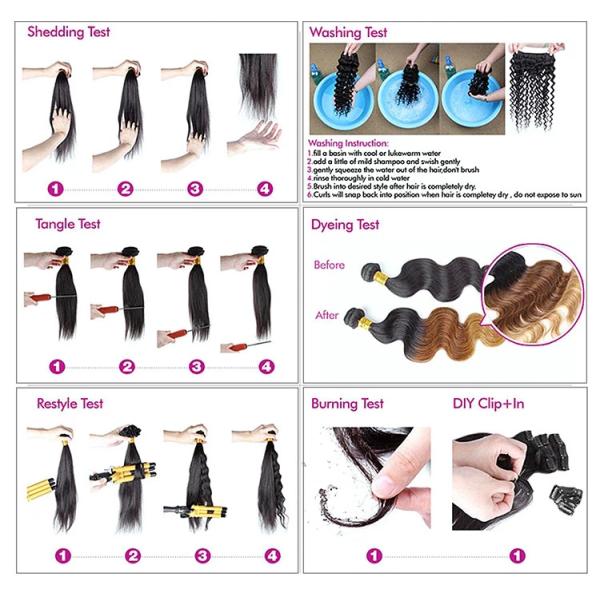 Extremely Soft Long Human Hair Extensions Well Constructed Full And Thick End