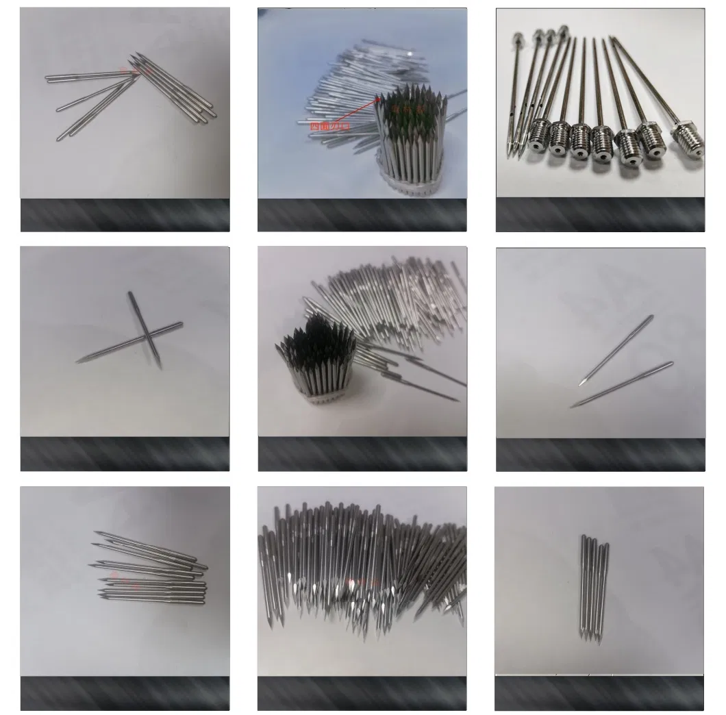 Medical Triangular / Four Sided Blunt Needle Sandblasting Corrosion Resistant