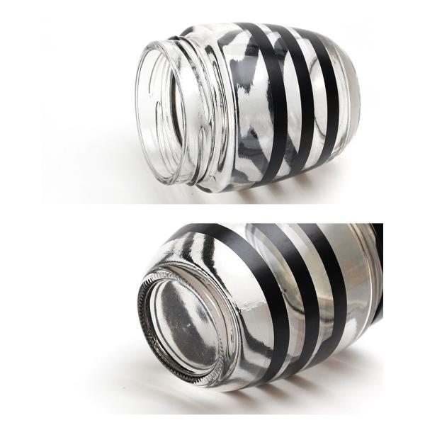 Premium Glass Honey Bottle , Packaging Maltose Jam Glass Jar For Honey