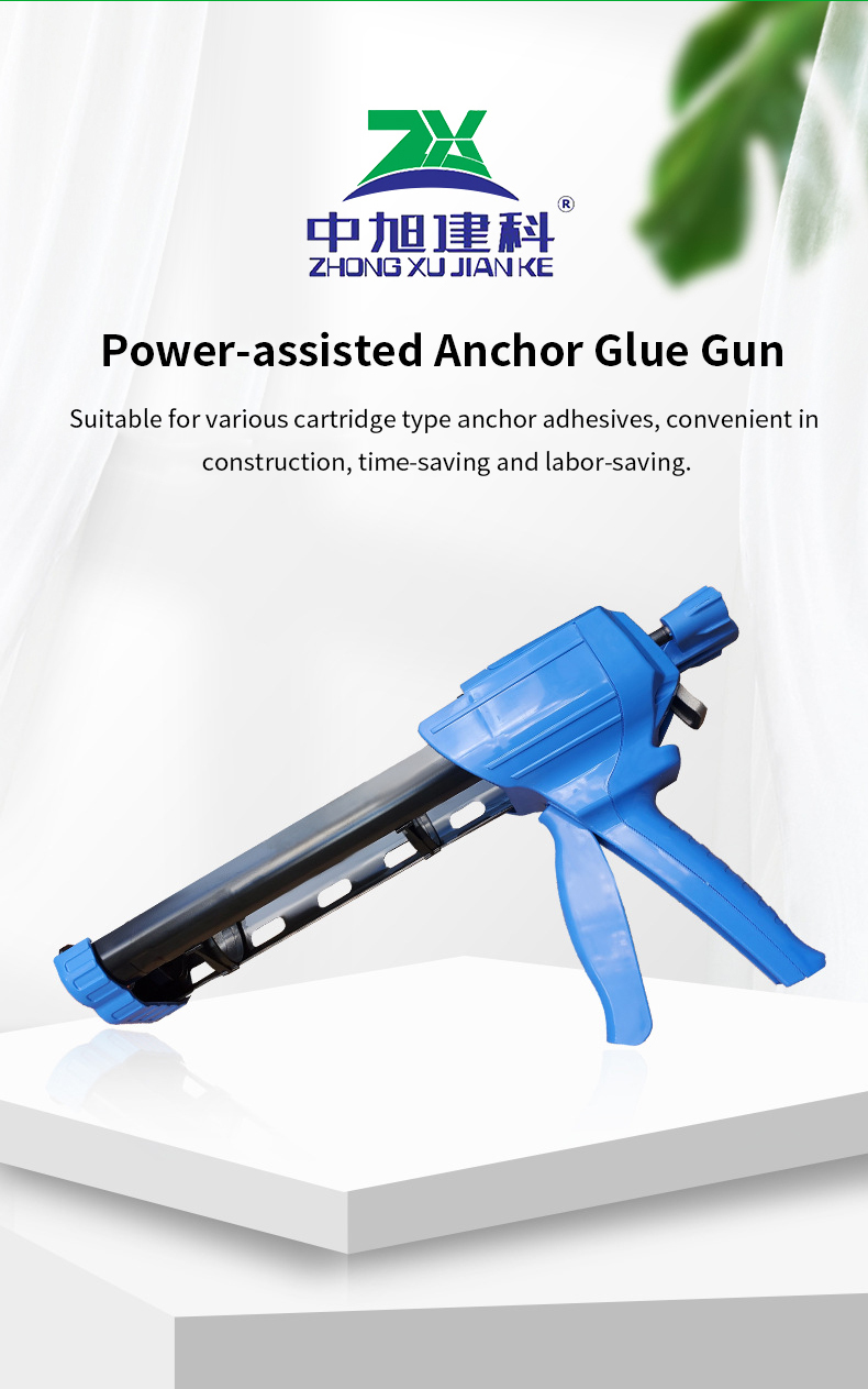 Factory Direct 360ml Blue Epoxy Gun 1:1 Two Part Structural Adhesive Mixing Handwork Dispenser Gun