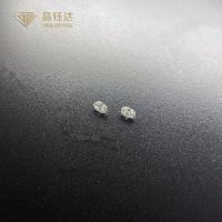 Plein DEF blanc CONTRE la forme ovale coupée de fantaisie de diamants de laboratoire de SI 1ct 2ct