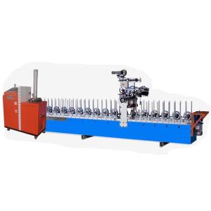 Wood PUR Hot Melt Glue Profile Wrapping Machine For Special Wood PUR650