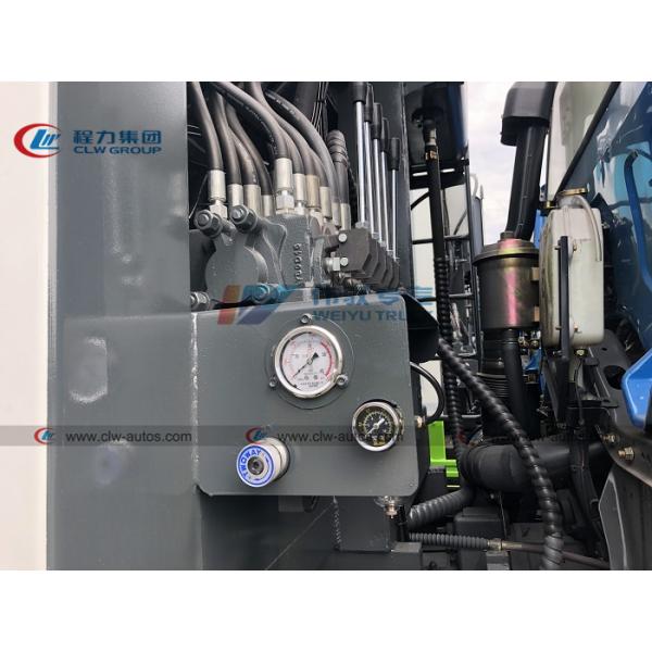 China Dongfeng Right-Hand Drive 14cbm 14,000Liters Compactor Garbage Truck To Pakistan