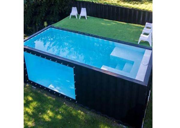 Topshaw AU Standard 20ft 40ft Modern Pool Container Shipping Container Swimming Pool for sale