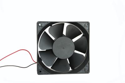 Plastic Fridge Cooling Fan 12V 24V DC  /  DC Axial Cooler Motor 120MM