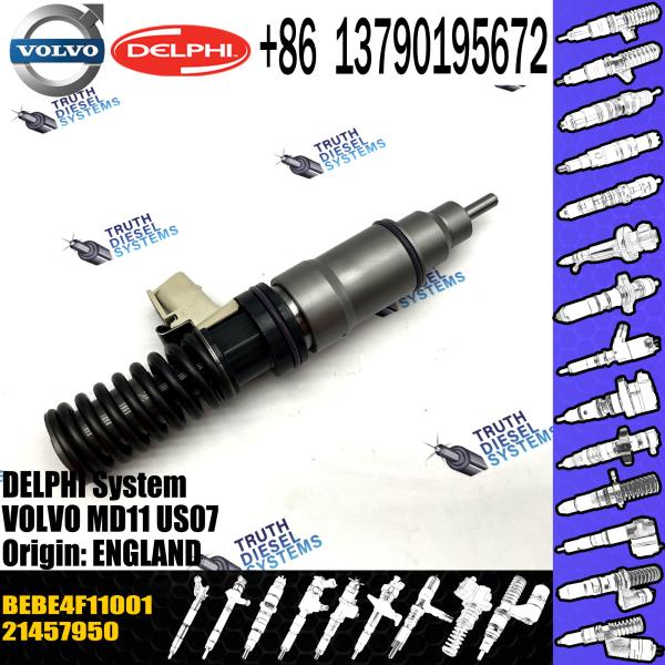 Bocal comum Bebe4f11001 21457950 do injetor de combustível do trilho do inyector diesel para o CAMINHÃO MP7 da CAPA DE CHUVA do motor de VOL E3.3