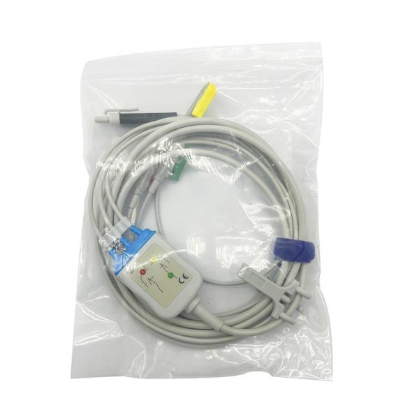 Primedic 3 goupille le câble patient d'ECG pour le défibrillateur XD100 Defimonitor de Primedic