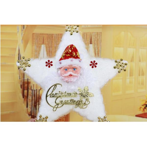 White cotton Christmas tree hanging inside the door arrangement means wholesale Christmas