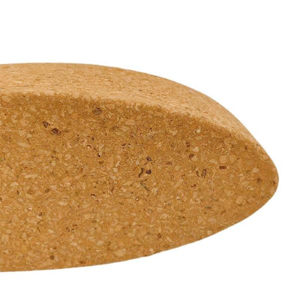 Oval Cork Yoga Brick Egg Cork Yoga Blocks For Seated Reclining Postures