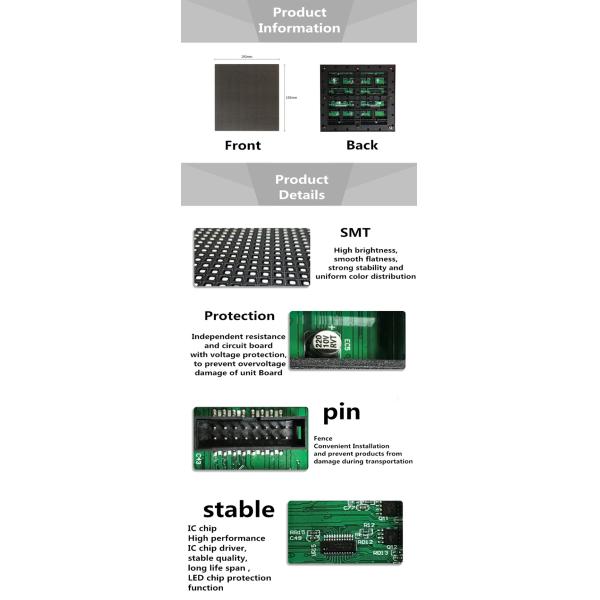 Pixel Pitch 8mm Advertising Outdoor LED Screen Waterproof IP68 SMD3535