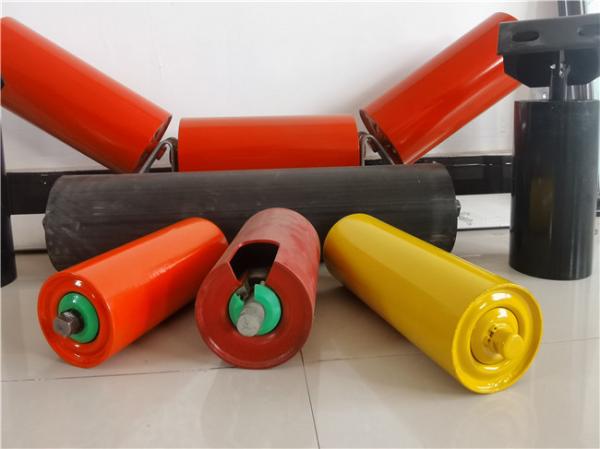 Waterproof 42mm Diameter Conveyor Steel Roller Chemical Resistance