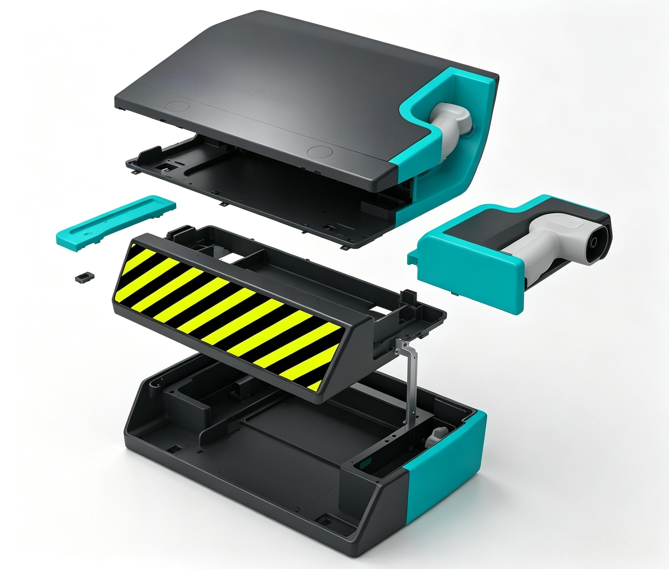 SMC Charging Station Enclosure Corrosion Resistant Charging Station Housing Lightweight