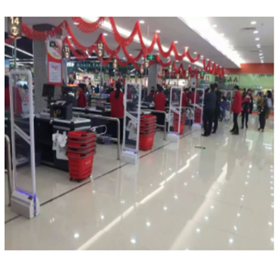 La etiqueta del RF de la ropa del supermercado con el logotipo aumentado/suavemente seguridad marca con etiqueta