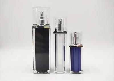 High End Acrylic Jars For Cosmetics , Cosmetic Lotion Bottle Free Samples