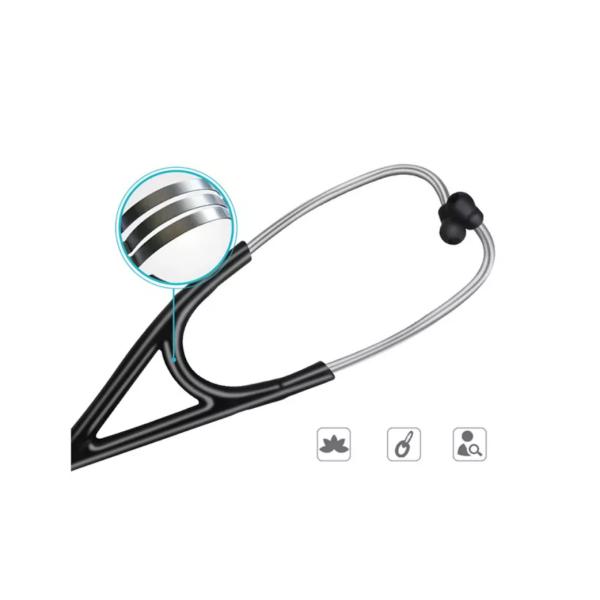Professional Stainless Steel Stethoscope 32x15.5x4.5cm For Doctors
