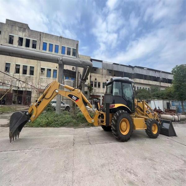 Secondhand Original Japan Backhoe Loader Used Caterpillar CAT 420F for Heavy-Duty Work