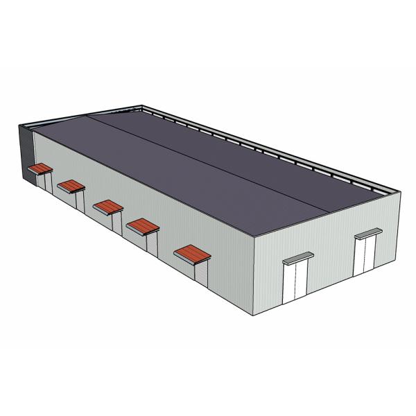 Pre Manufactured Warehouse Steel Portal Frame Building Self Storage Steel Structure Building