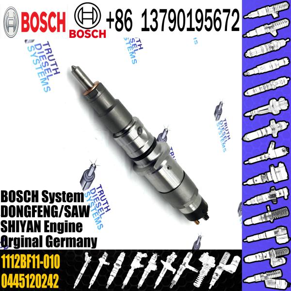 Diesel Fuel Common Rail Injector 0445120242 DONGFENG 1112BF11-010 SAW SHIYAN 1112BF11 010