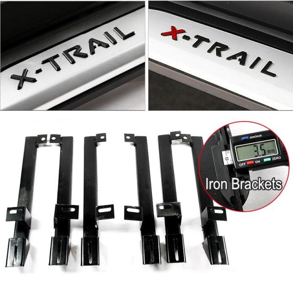 Nissan X-trail 2014 2017 Side Step Bars Running Boards Plastic PP / Alunimium Alloy Pedal