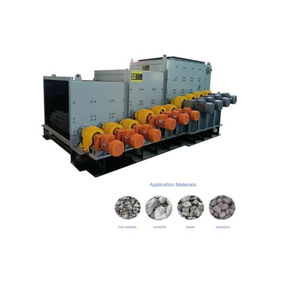 Mining Industry Roller Screening Machine With Special Steel