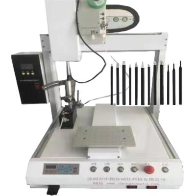 Máquina automática de solda de estanho de 3 eixos