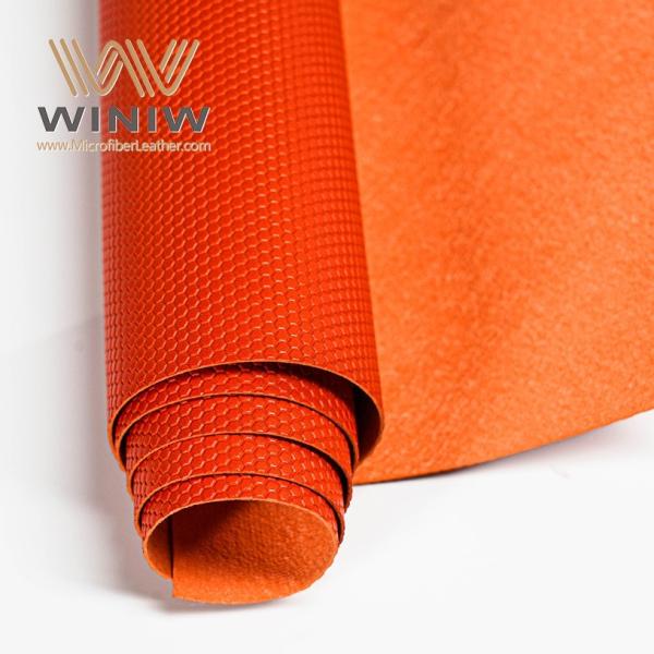 Microfiber Faux Leather Fashion Fabric Material For Garments Making