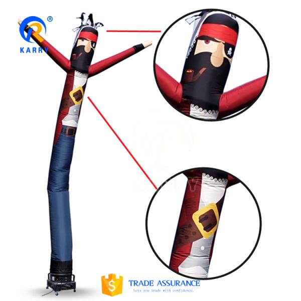 Can be Customized Inflatable Statue of Liberty Man Sky Dancer for Holiday Celebration