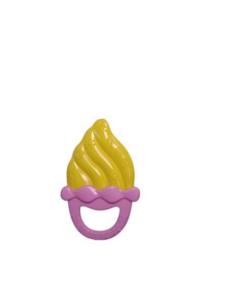 ISO Food Grade Watermelon Dinosaur Teether Customized With Size Is 8.1*8.3 cm And Weight Is 19 Gram