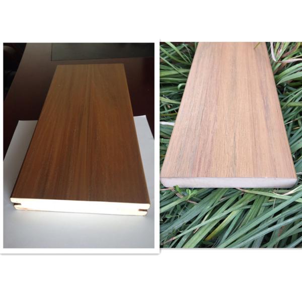 Composite Outdoor Pvc Foam Decking Floor Material with Modern Design and Matt Finish