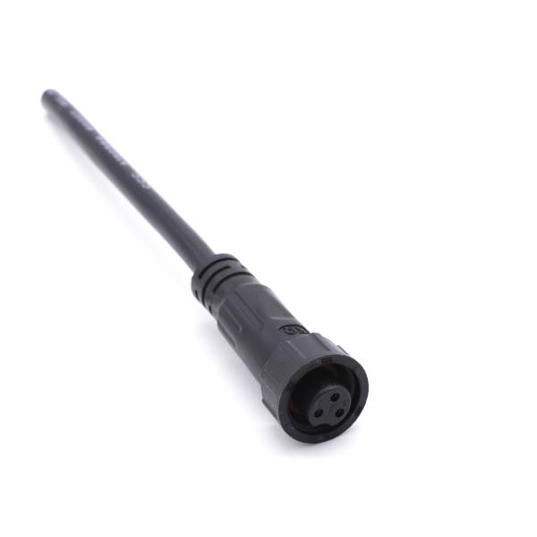 Wire Use Screw Waterproof Connector M13 IP67 Male Female For Led Lights