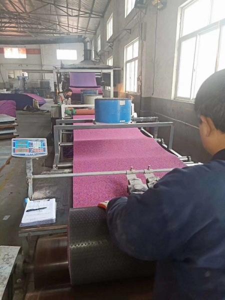 Waterproof PVC Coil Mat , Anti - Slip Pvc Coil Car Mat With PVC Firm Backing