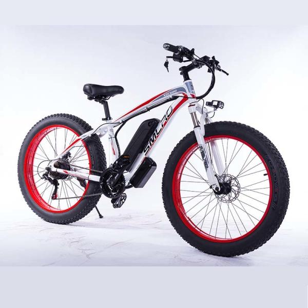 Cool Electric Mountain Bicycles , Fat Tire Electric Bike Bicycle 26 Inch Wheels
