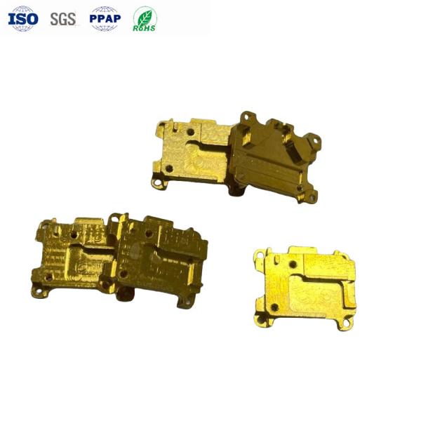 Custom Brass Copper CNC Milling Parts ±0.01mm Tolerance