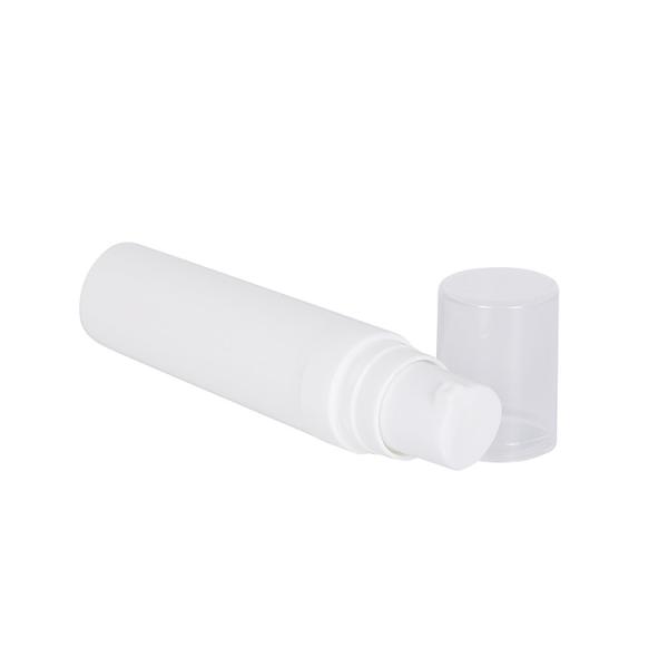 PP 5ml 8ml 10ml Пробный лосьон Белая безвоздушная бутылка Мини косметические контейнеры Упаковка для путешествий