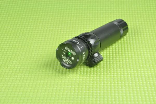 Outdoor Games Paintball Gun Scopes Green Beam Laser Sight Aluminium Alloy Housing