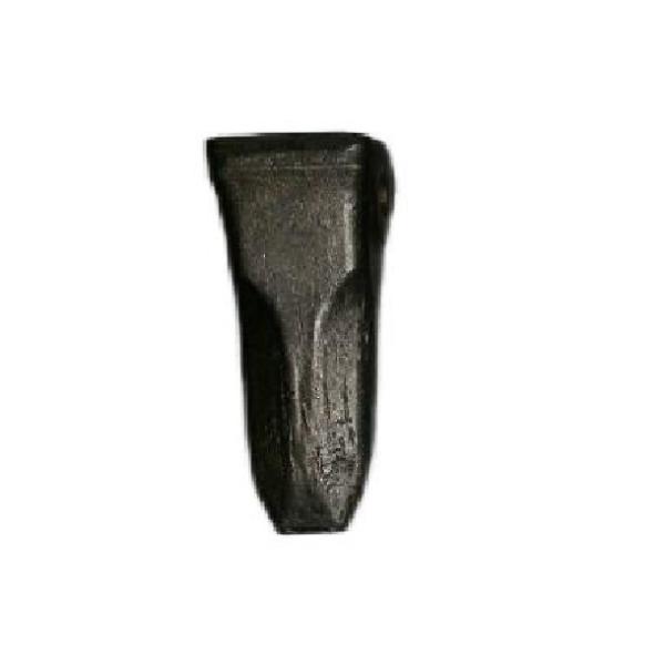 Black D225 Komatsu Excavator Bucket Teeth Carbon Steel Material